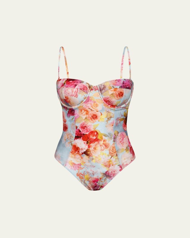 Amie Soft Cloud Bandeau One-Piece Swimsuit